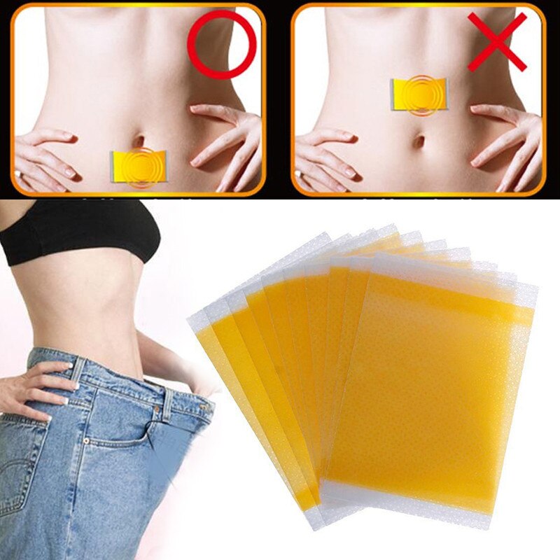 100pcs=10bags Slimming Navel Stick Slim Patch Lose Weight Loss Burning Fat Slimming Health Care Fat Stickers Face Slimming Secondary image