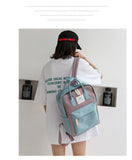 Japan Fashion Women Backpack Waterproof Canvas Travel Backpack Female Teenagers Girls School Bagpack Female Bookbag Mochila