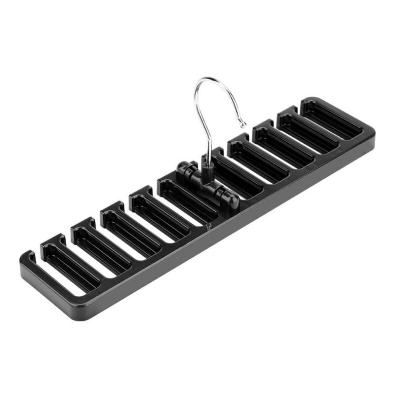 10 Grid Storage Rack Tie Belt Organizer Space Saver Rotating Scarf Ties Hanger Holder Hook Closet Organization Tops Bra Belt Bag