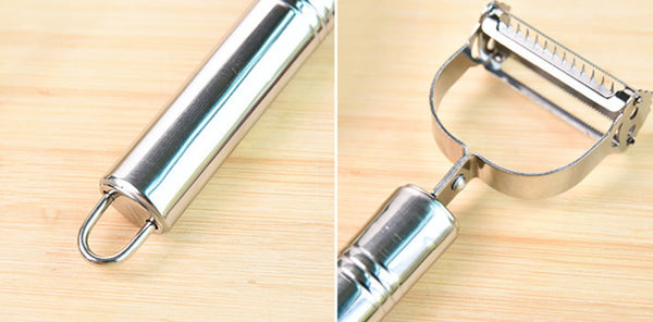 Stainless Steel Potato Slicer Fruit Vegetable Graters Paring Knife Peeler Cutter Multifunctional Cooking Tool