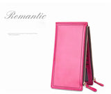 Zipper wallet couple phone bag Male&female type High quality Frabric genuine Card&ID Holder Long Wallet Business Wallet