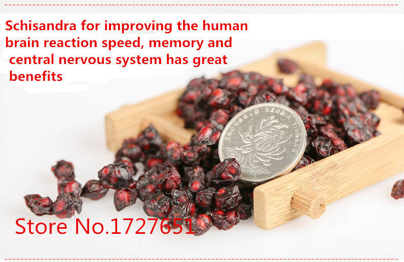 TemuTea Promotion! Highly Recommended Super 250g Schisandra Berries Top-Grade Herbal Tea Wuweizi Tea