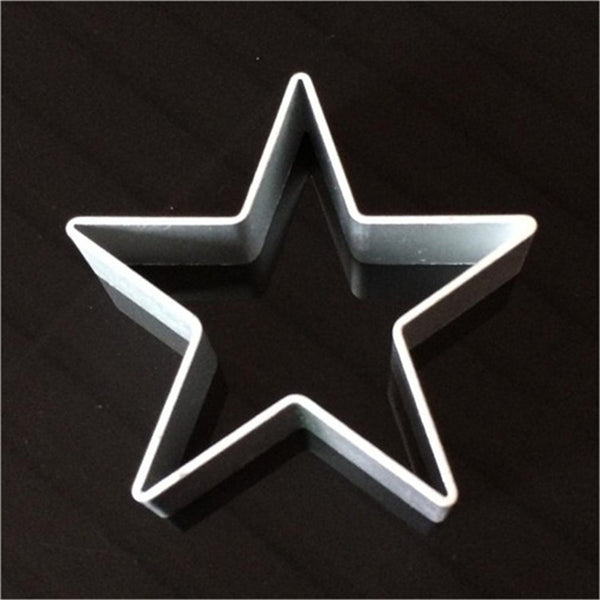 Exquisite Five-pointed Star Decorating Mold Metal Cookie Cutters DIY Baking Tools Fruit Fondant Biscuit Cake Mould
