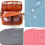 Bra Underwear Socks Lingerie Handbag Organizer Bag Storage Case For Travel Trip