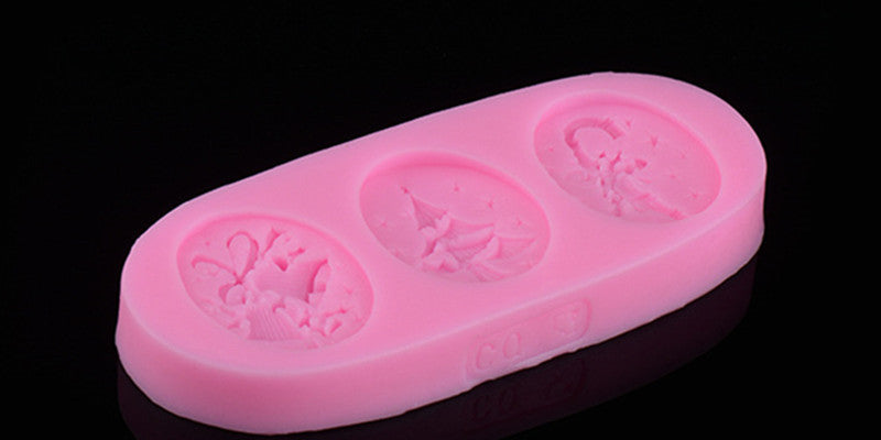 New Silicone Cake Decorating Mold Fondant Cupcake Candy Chocolate Soap Christmas Decoration Sugar Craft Silicone Mould