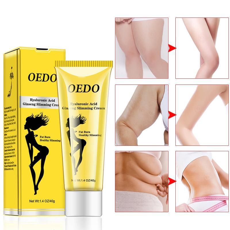 Hyaluaronic Acid Ginseng Slimming Cream Reduce Cellulite Lose Weight Burn Fat Slim Gel Body Shaping Massage Creams Health Care Secondary image