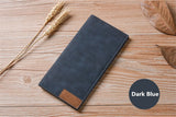 Fashion buttons ultra-thin young High quality PU clutch leather Multi-functional soft leather men's wallet