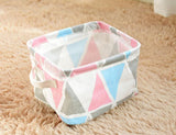 DIY Desktop Storage Basket Sundries Underwear Toy Storage Box Cosmetic Book Organizer Stationery Container Laundry Basket