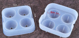 Ice Balls Maker Utensils Gadgets Mold 4 Cell Whiskey Cocktail Premium Round Spheres Bar Kitchen Party Tools Tray Cube