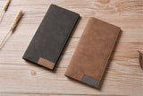 Fashion buttons ultra-thin young High quality PU clutch leather Multi-functional soft leather men's wallet