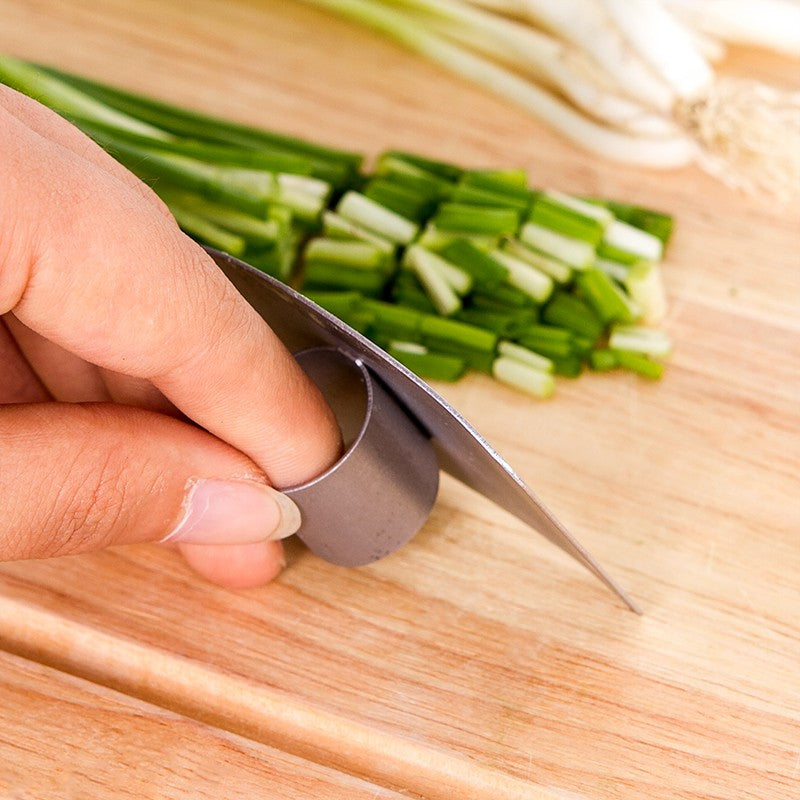 Finger guard newest stainless steel protect finger hand not to hurt cut Safety Guard Kitchen cooking tools