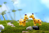 XBJ088 Mini 5pcs Tail tailed deer Bottle decoration supplies moss micro landscape deco  Garden deco Creative handicrafts