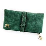 Fashion Luxury Brand Women Wallets Matte Leather Wallet Female Coin Purse Wallet Women Card Holder Wristlet Money Bag Small Bag