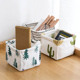 Storage Bin Closet Toy Box Container Organizer Fabric Basket For Home Office Table Ornaments New Year Gift High Quality