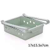 Creative Refrigerator Storage Box Fresh Spacer Layer Storage Rack Drawer Fresh Spacer Sort Kitchen Tool 16.5x15cm