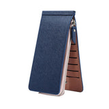 Woman wallet card bag European&American style High quality leather Card & ID Holders Long zipper wallet clip