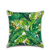 BZ147 Luxury Leaves of rainforest Cushion Cover Pillow Case Home Textiles supplies decorative throw pillows chair seat