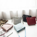 Fashion For Women Solid zipper Shoulder Bag Crossbody Bag Messenger Phone Coin Bag Small korean Style Bolsas Feminina Saco