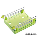 Creative Refrigerator Storage Box Fresh Spacer Layer Storage Rack Drawer Fresh Spacer Sort Kitchen Tool 16.5x15cm