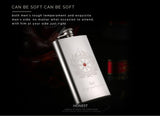 NEW 5 styles Creative Mirror drawing Stainless steel Flagon my Liquor Whisky Alcohol vodka Hip Flask Portable outdoor wine pot