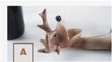 European Resin Drunk Deer Wine Rack Livingroom Office Wine Bottle shelf Home Furnishing Decoration Modern Wine Holder Crafts
