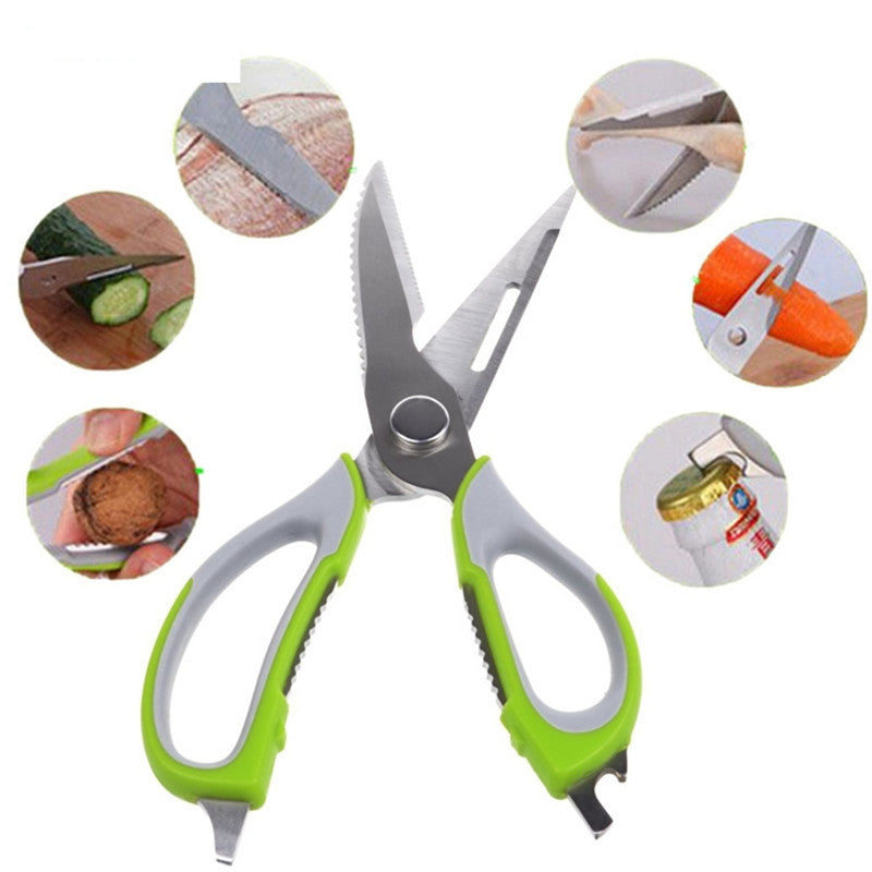 kitchen scissors knife for fish chicken household stainless steel multifunction cutter shears cooking tools Main image