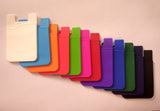Business Credit Pocket Adhesive Fashion Women Men Cell Phone Card Holder ID Card Holder Slim Case sticker Bus Card