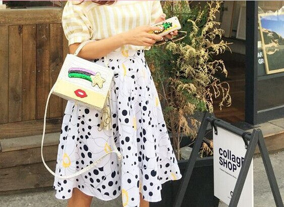 Cute Sequins Cartoon Fruit lip panda Patches embroidered patches for clothes wedding clothing DIY patchwork fabric