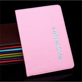 1PCS Travel Passport Holder Card Cover on the Case for Women's Men Adventure porta passaporte pasport paspoort