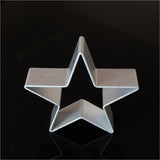 Exquisite Five-pointed Star Decorating Mold Metal Cookie Cutters DIY Baking Tools Fruit Fondant Biscuit Cake Mould