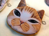 Coin Purses Wallet Ladies 3D Cat Dog Face Animal Change Money Bag Fashion Cute Small Zipper bag for Women Change Purse Pouch