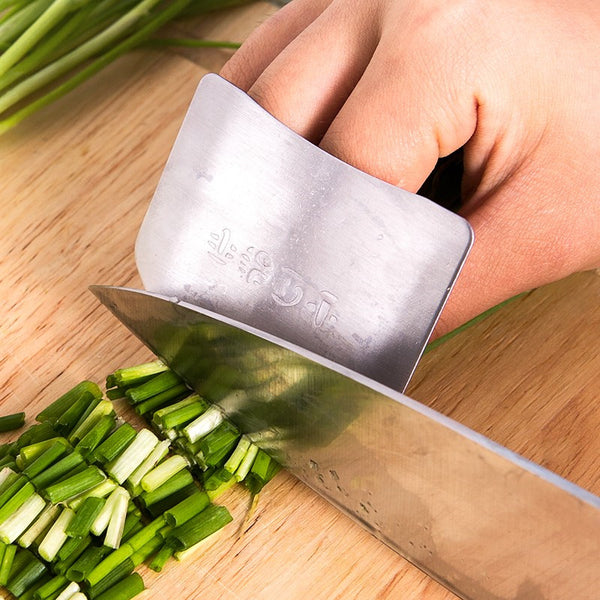 Finger guard newest stainless steel protect finger hand not to hurt cut Safety Guard Kitchen cooking tools