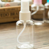 50ml Mini Travel Use Transparent Plastic Perfume Atomizer Small Soap Storage Skin Care Empty Spray Refillable Bottle