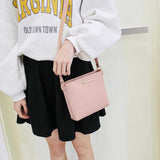 Fashion For Women Solid zipper Shoulder Bag Crossbody Bag Messenger Phone Coin Bag Small korean Style Bolsas Feminina Saco
