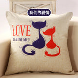 BZ098 Luxury Cushion Cover Pillow Case Home Textiles supplies Lumbar Pillow Printing anime pillows chair seat