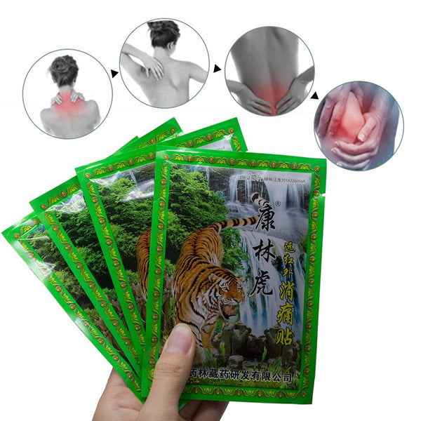 8Pcs/Bag Neck Back Body Pain Relaxation Pain Plaster Tiger Balm Joint Pain Patch Killer Body Back Relax Chinese Medicine Plaster