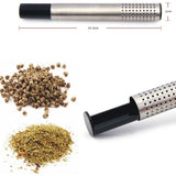Tea Strainer Stick Stainless Steel Pipe Design Mesh Tea Filter Coffee Teapot Tools