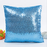 40*40cm Glitter Sequins Cushion Cover Throw Pillow Cases Home Car Seat Sofa Cushion Covers Cafe Home Decor Pillowcase