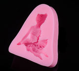 Hot Birthday Gift DIY Handmade Fondant Candle Molds Sugar Craft Tools Baby Girl Craft Art Silicone Soap Mold