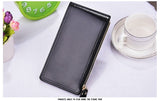 Zipper wallet couple phone bag Male&female type High quality Frabric genuine Card&ID Holder Long Wallet Business Wallet