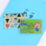 Women PVC Cartoon Card Holder Credit Student Cute ID Cards Wallet Passport Business Bancaire Card Holder Protector