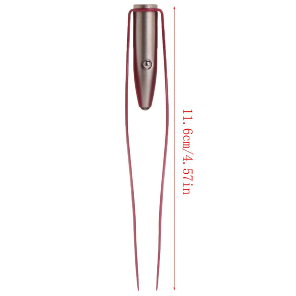 Ear Cleaner LED Flashlight Earpick Wax Removal Tweezer Luminous Kids Health Care