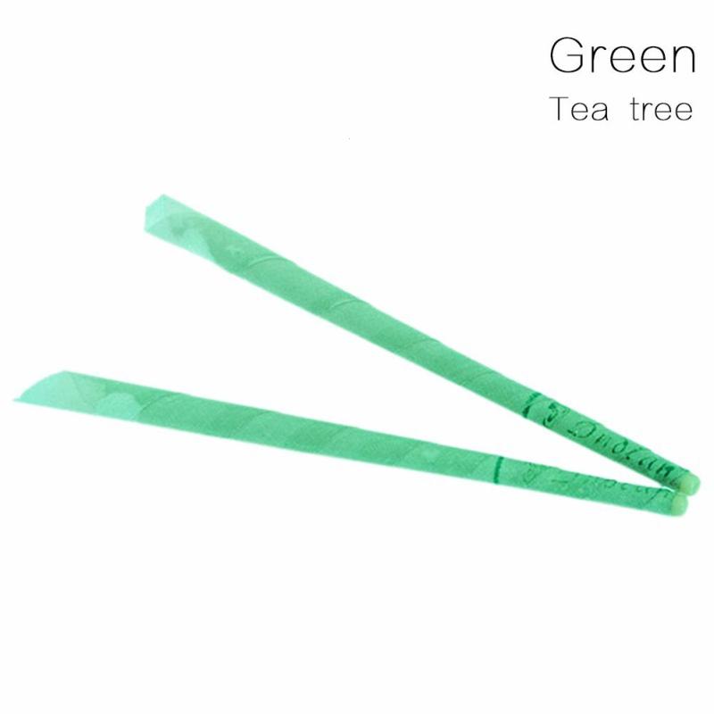 Beewax Ear Candles Quick Therapy Straight Style Ear Care Natural Coning Thermo-Auricular Health Treatment Bee Wax Clean 10pcs