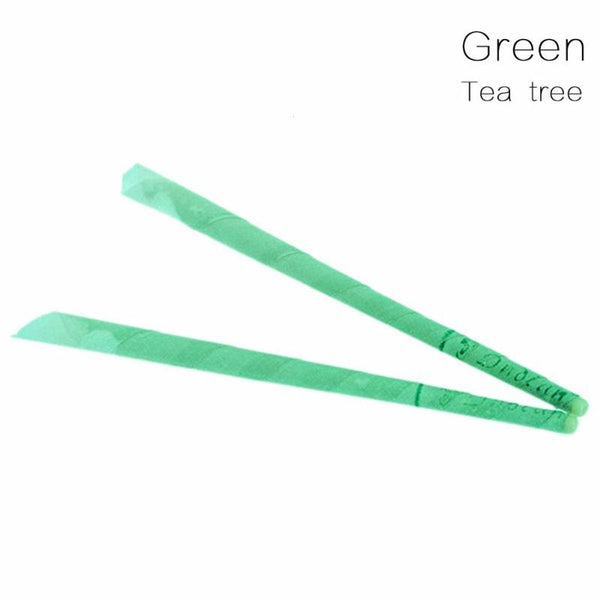 Beewax Ear Candles Quick Therapy Straight Style Ear Care Natural Coning Thermo-Auricular Health Treatment Bee Wax Clean 10pcs