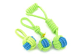 Dog Toy Dog Chews Cotton Rope Knot Ball Grinding Teeth odontoprisis Pet Toys Large small Dogs 7 Style options