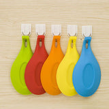 Random Color Multi Mat Kitchen Tools Silicone Mat Insulation Placemat Heat Resistant Put A Spoon