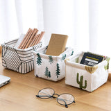 Storage Bin Closet Toy Box Container Organizer Fabric Basket For Home Office Table Ornaments New Year Gift High Quality