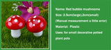 XBJ066 Moss Micro Landscape Ornaments Mushrooms DIY Craft Mini Simulation Assembled Toys Small Ornaments Adornment