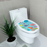 HELLOYOUNG  32*39 cm sticker WC cover toilet pedestal toilets stool toilet lid sticker WC home decoration bathroom Accessories