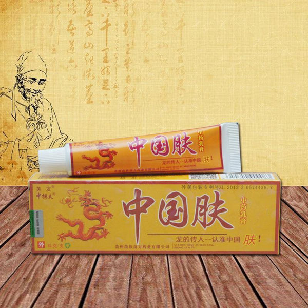 Natural Chinese Medicine Herbal Anti Bacteria Cream Psoriasis Eczema Ointment Skin Problem Repair Treatment Health Care 15g